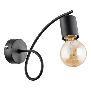 Wandlamp TANGO 1xE27/15W/230V zwart