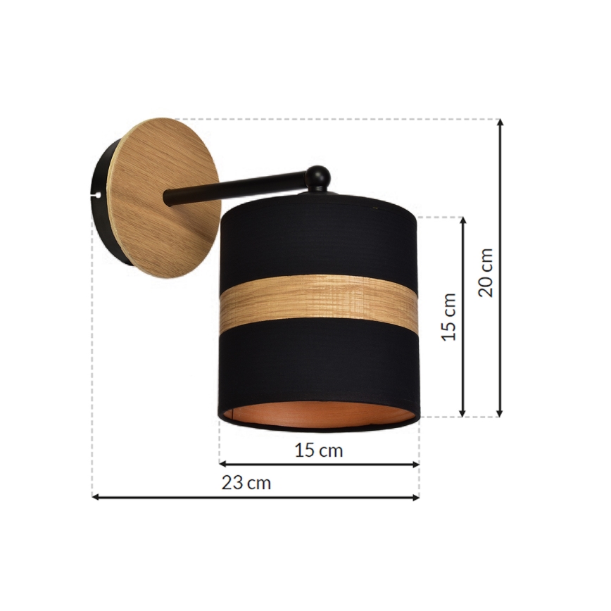 Wandlamp TERRA 1xE27/60W/230V