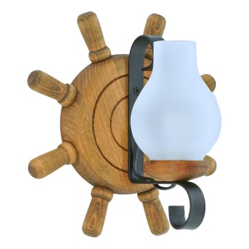Wandlamp TIMONA 1xE14/40W/230V beuken - FSC gecertificeerd