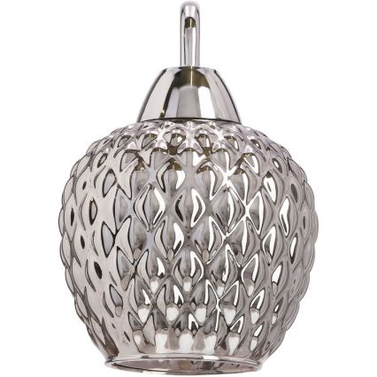 Wandlamp TOBIAS 1xE27/40W/230V glanzend chroom