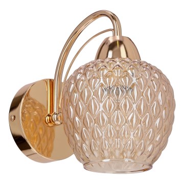 Wandlamp TOBIAS 1xE27/40W/230V Roségoud