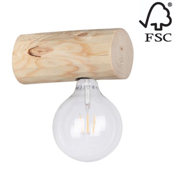 Wandlamp TRABO 1xE27/25W/230V - FSC-gecertificeerd