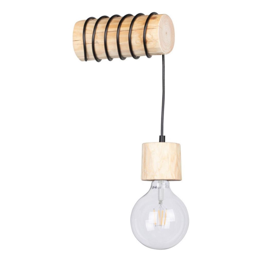 Wandlamp TRABO 1xE27/60W/230V grenen