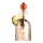 Wandlamp TROPEA 1xE27/15W/230V goudkleurig/rookbeige