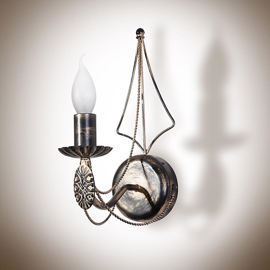 Wandlamp VANESSA 1xE14/40W/230V donker