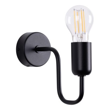 Wandlamp VECTOR 1xE27/15W/230V zwart