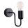 Wandlamp VECTOR 1xE27/15W/230V zwart