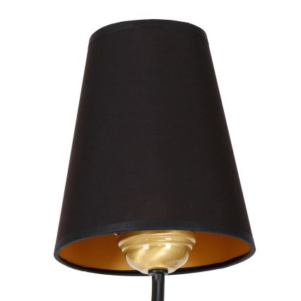 Wandlamp VICTORIA 1xE27/60W/230V zwart