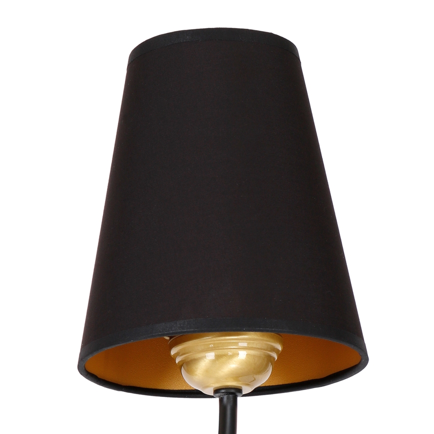 Wandlamp VICTORIA 1xE27/60W/230V zwart