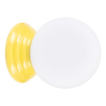 Wandlamp voor badkamer ZORI 1xG9/8W/230V IP44 geel
