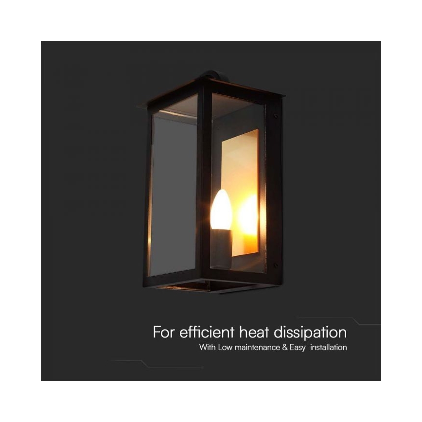 Wandlamp voor buiten 1xE14/30W/230V IP65