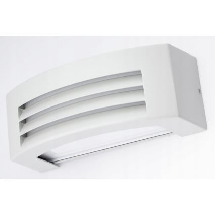 Wandlamp voor buiten 1xE27/14W/230V IP54 grijs