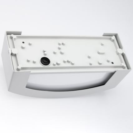 Wandlamp voor buiten 1xE27/14W/230V IP54 grijs