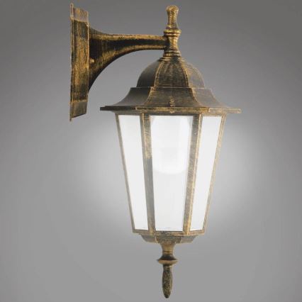 Wandlamp voor buiten 1xE27/20W/230V IP43 patina