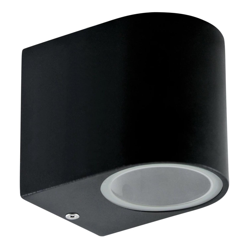 Wandlamp voor buiten BOSTON 1xGU10/10W/230V IP44 zwart