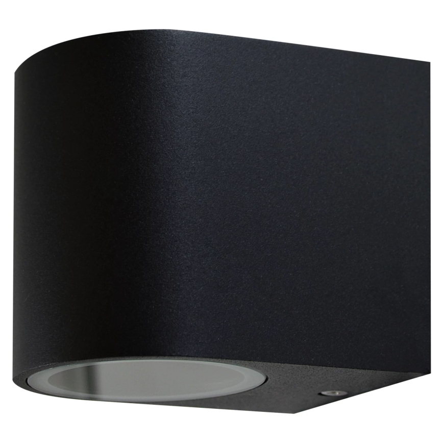 Wandlamp voor buiten BOSTON 1xGU10/10W/230V IP44 zwart