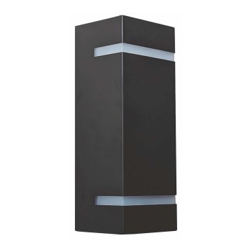 Wandlamp voor buiten BRICK 2xGU10/7W/230V IP44