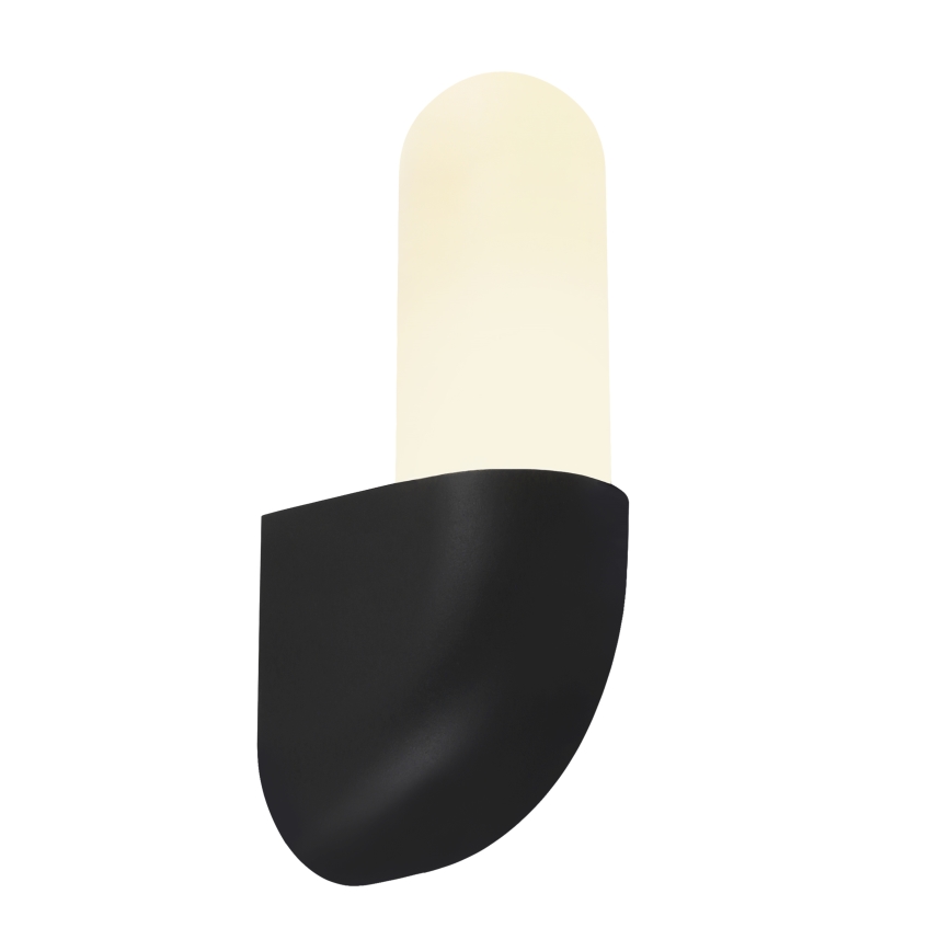 Wandlamp voor buiten GYNURA 1xGU10/35W/230V IP65 zwart