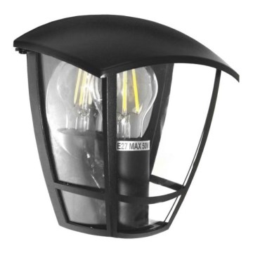 Wandlamp voor buiten JULIA 1xE27/50W/230V IP54 zwart