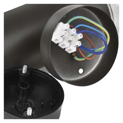 Wandlamp voor buiten met sensor ARTEO 1xE27/15W/230V IP44
