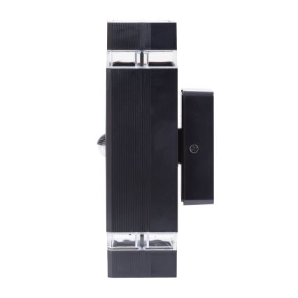Wandlamp voor buiten met sensor NIZZA 2xGU10/35W/230V IP65