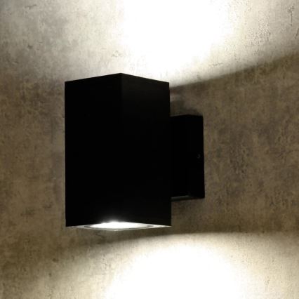 Wandlamp voor buiten MORRIS 2xGU10/35W/230V IP54