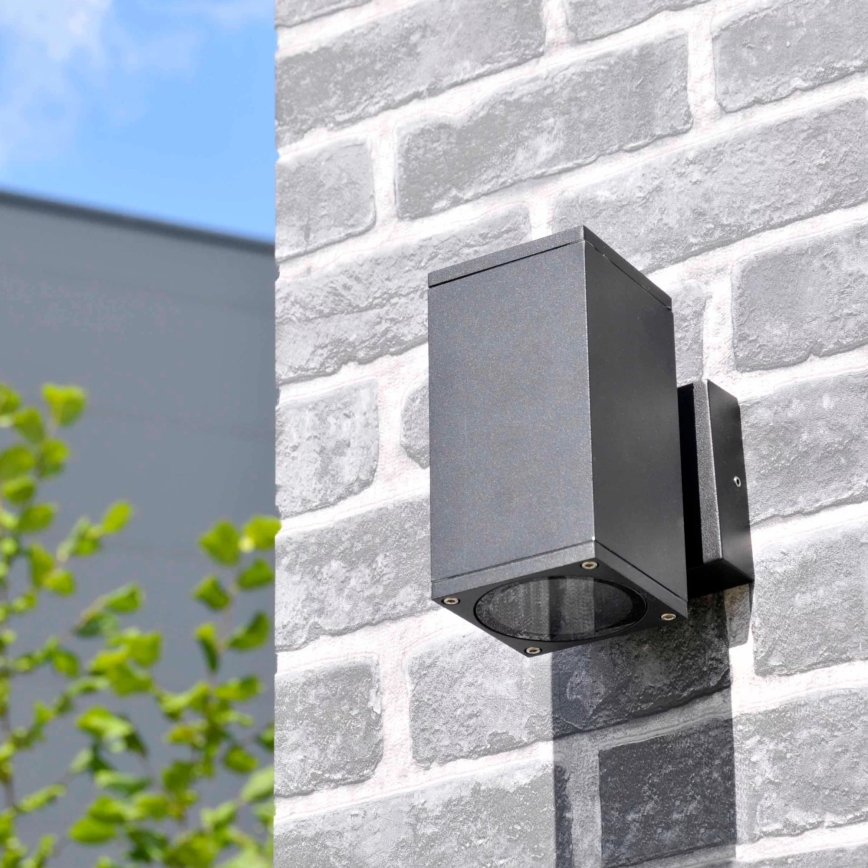Wandlamp voor buiten MORRIS 2xGU10/35W/230V IP54