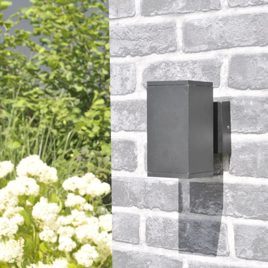 Wandlamp voor buiten MORRIS 2xGU10/35W/230V IP54