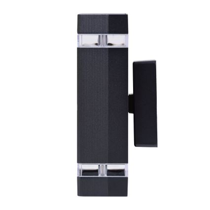 Wandlamp voor buiten NIZZA 2xGU10/35W/230V IP65