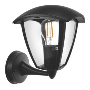 Wandlamp voor buiten SURVA 1xE27/60W/230V IP44 zwart