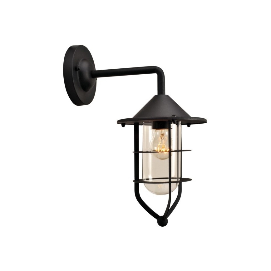 Wandlamp voor buiten TAMA 1xE27/60W/230V IP44 zwart