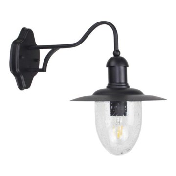 Wandlamp voor buiten TANGIA 1xE27/60W/230V IP44 zwart