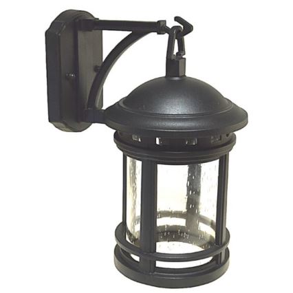 Wandlamp voor buiten ULAN 1xE27/60W/230V IP44 zwart