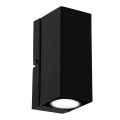 Wandlamp WALL 1xGU10/8W/230V zwart