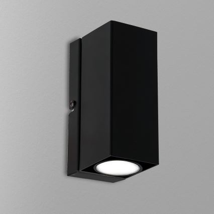 Wandlamp WALL 1xGU10/8W/230V zwart