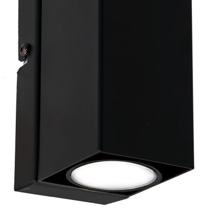 Wandlamp WALL 1xGU10/8W/230V zwart
