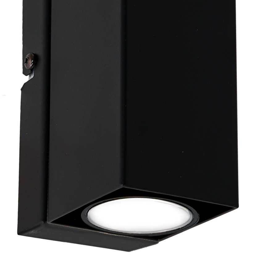 Wandlamp WALL 1xGU10/8W/230V zwart