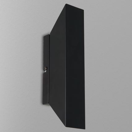 Wandlamp WALL 2xGU10/8W/230V zwart
