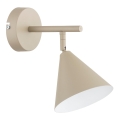 Wandlamp ZELTA 1xE27/15W/230V beige