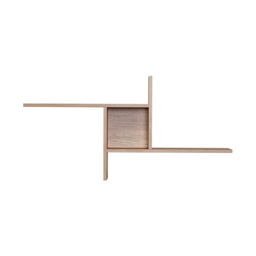 Wandplank 50x100 cm bruin