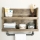 Wandplank met Handdoekhouder BORURAF 50x60 cm bruin