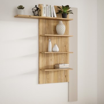 Wandplank MORO eiken/beige