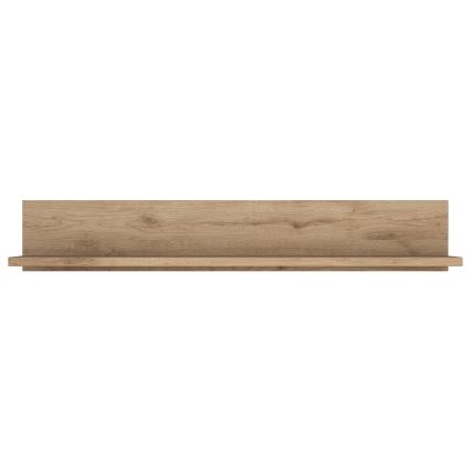 Wandplank RANI 90x15 cm bruin