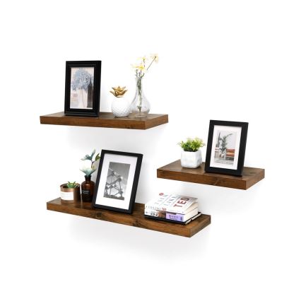 Wandplank SHELFY bruin