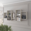 Wandplank TRIO 161x65x18 cm kasjmier