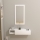 Wandplank + wall spiegel VIEN wit