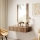 Wandplank + wall spiegel WITH eiken wotan