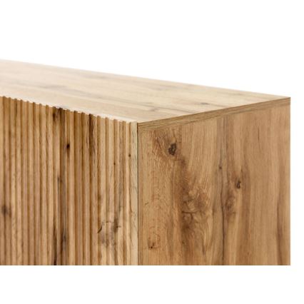 Wandplank + wall spiegel WITH eiken wotan