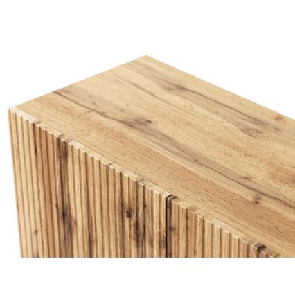 Wandplank + wall spiegel WITH eiken wotan