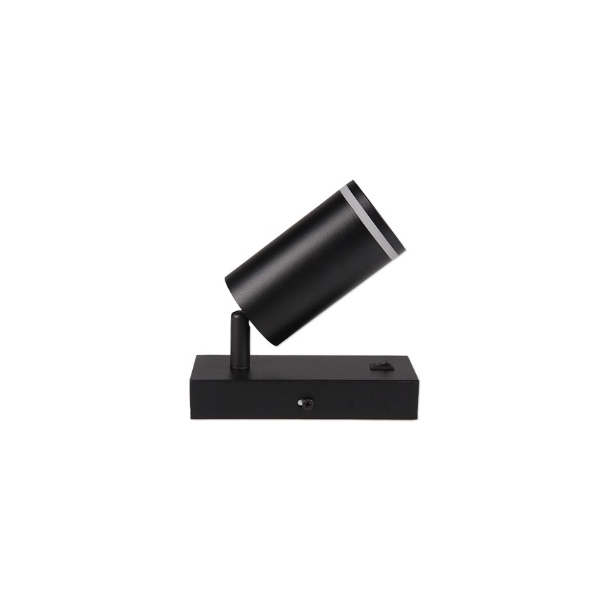 Wandspot 1xGU10/35W/230V zwart